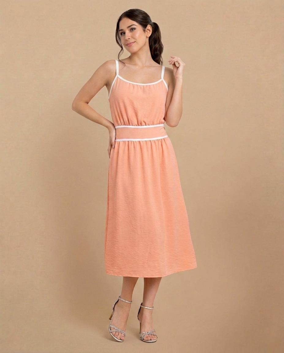 Vestido Melocotón Midi