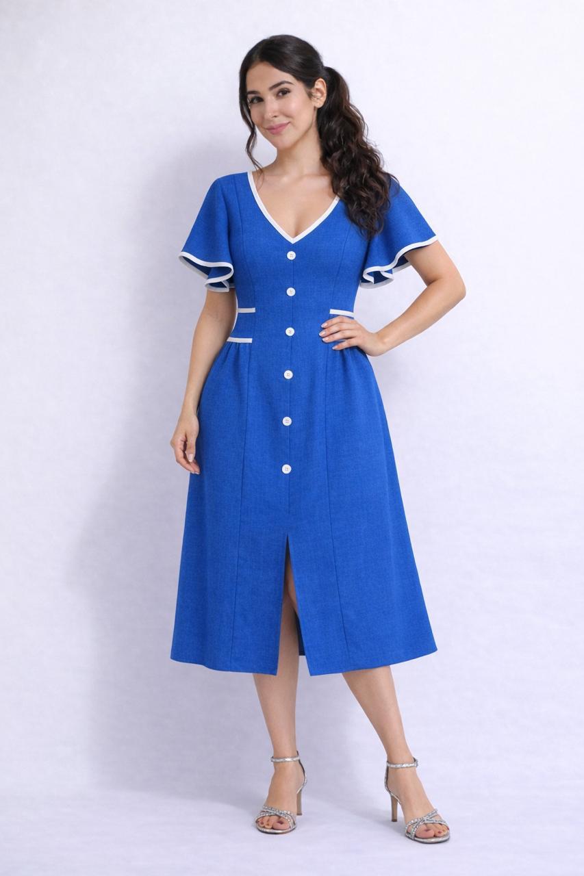 Vestido Azul Royal